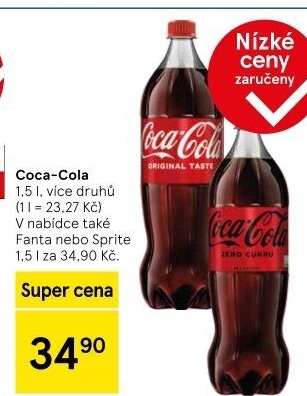 Limonáda Coca Cola