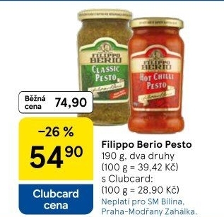 Pesto Filippo Berio