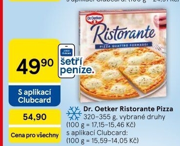 Pizza mražená Ristorante Dr. Oetker