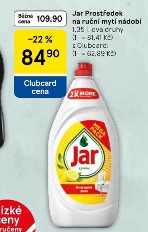 Prostředek na nádobí Jar