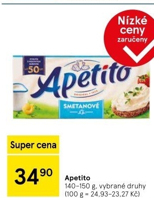 Sýr tavený Apetito