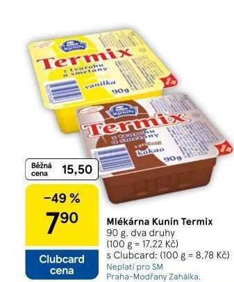 Termix Mlékárna Kunín