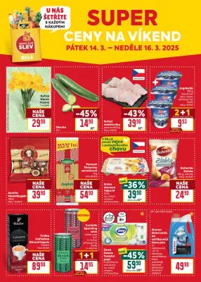akční leták BILLA 12.3.2025-18.3.2025