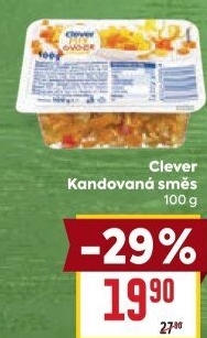 Kandované ovoce Clever