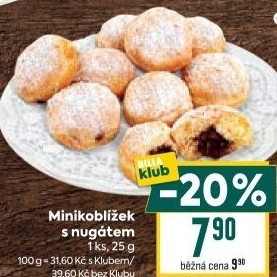 Kobliha s náplní