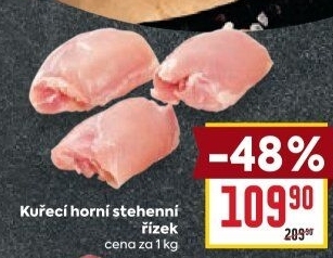 Kuřecí stehenní řízky