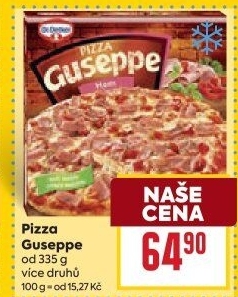 Pizza mražená Guseppe Dr. Oetker