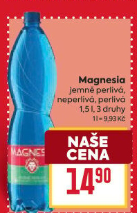 Přírodní voda Magnesia