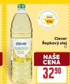 Řepkový olej Clever