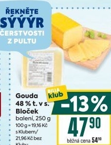 Sýr Gouda 48%