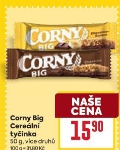 Tyčinka cereální BIG Corny