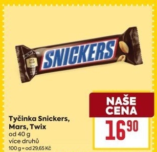 Tyčinka Twix