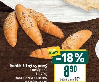 Žitný rohlík