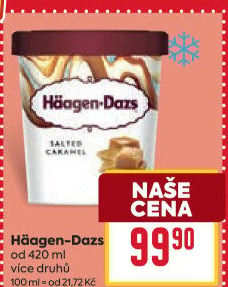 Zmrzlina v kelímku Häagen-Dazs
