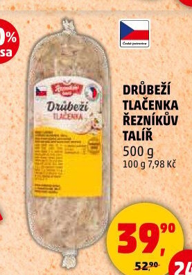 Drůbeží tlačenka Řezníkův talíř