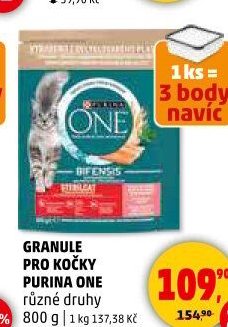 Granule pro kočky One Purina