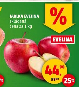 Jablka Evelina