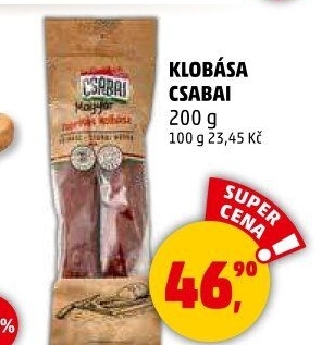 Klobása Csabai
