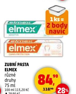 Pasty na zuby Elmex