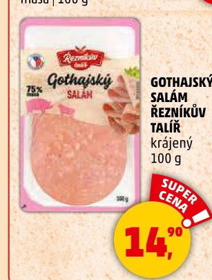 Salám Gothaj Řezníkův talíř