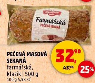Sekaná Řezníkův talíř