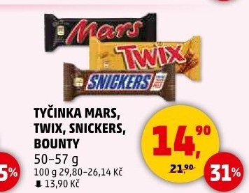 Tyčinka Bounty