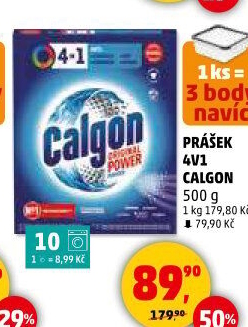 Změkčovač vody Calgon