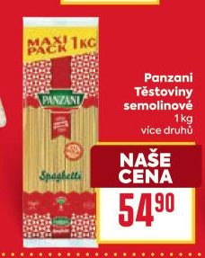 Těstoviny Panzani
