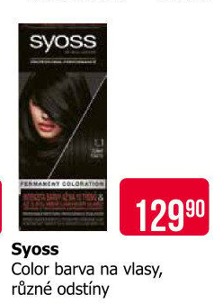 Barva na vlasy Syoss