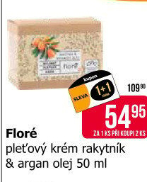Krém pleťový rakytník a argan Floré
