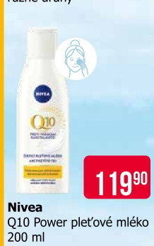 Mléko pleťové čisticí proti vráskám Q10 Nivea