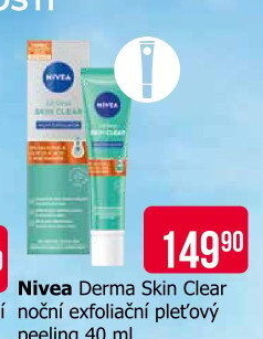 Pleťový peeling exfoliační Nivea