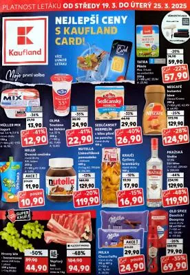 akční leták Kaufland 19.3.2025-25.3.2025