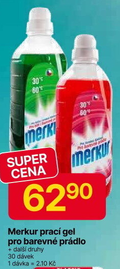 Prací gel Merkur