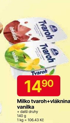 Tvaroh ochucený Milko