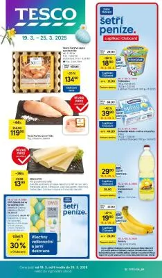 akční leták Tesco 19.3.2025-25.3.2025