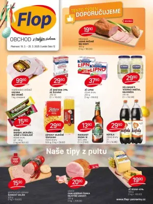 akční leták FLOP 19.3.2025-25.3.2025