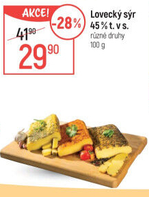 Sýr lovecký 45%