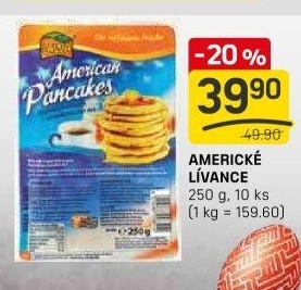 Americké lívance Lawa