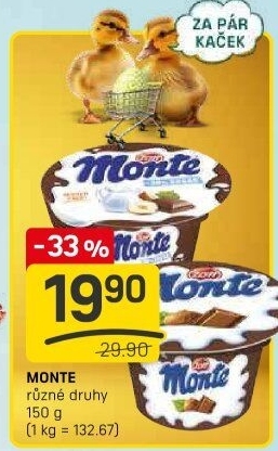 Dezert Monte Zott