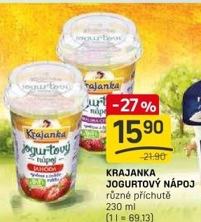 Jogurtový nápoj Krajanka