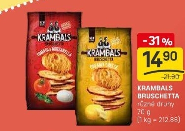 Krekry Bruschetta Krambals