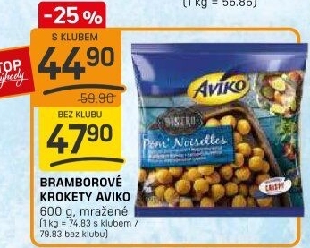Krokety mražené Aviko