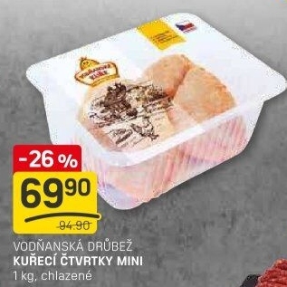 Kuřecí čtvrtky Vodňanské kuře