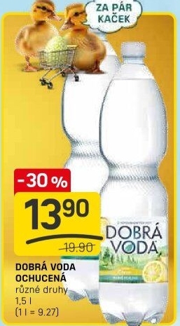 Ochucená voda Dobrá voda