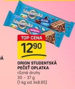 Oplatka Studentská pečeť Orion