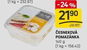 Pomazánka česneková Lahůdky Vavřík