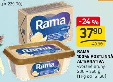 Rama rostlinná Plant Based Butter Alternative