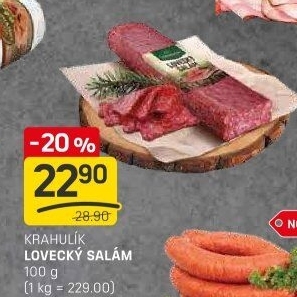 Salám lovecký Krahulík