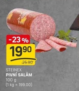 Salám pivní Steinex